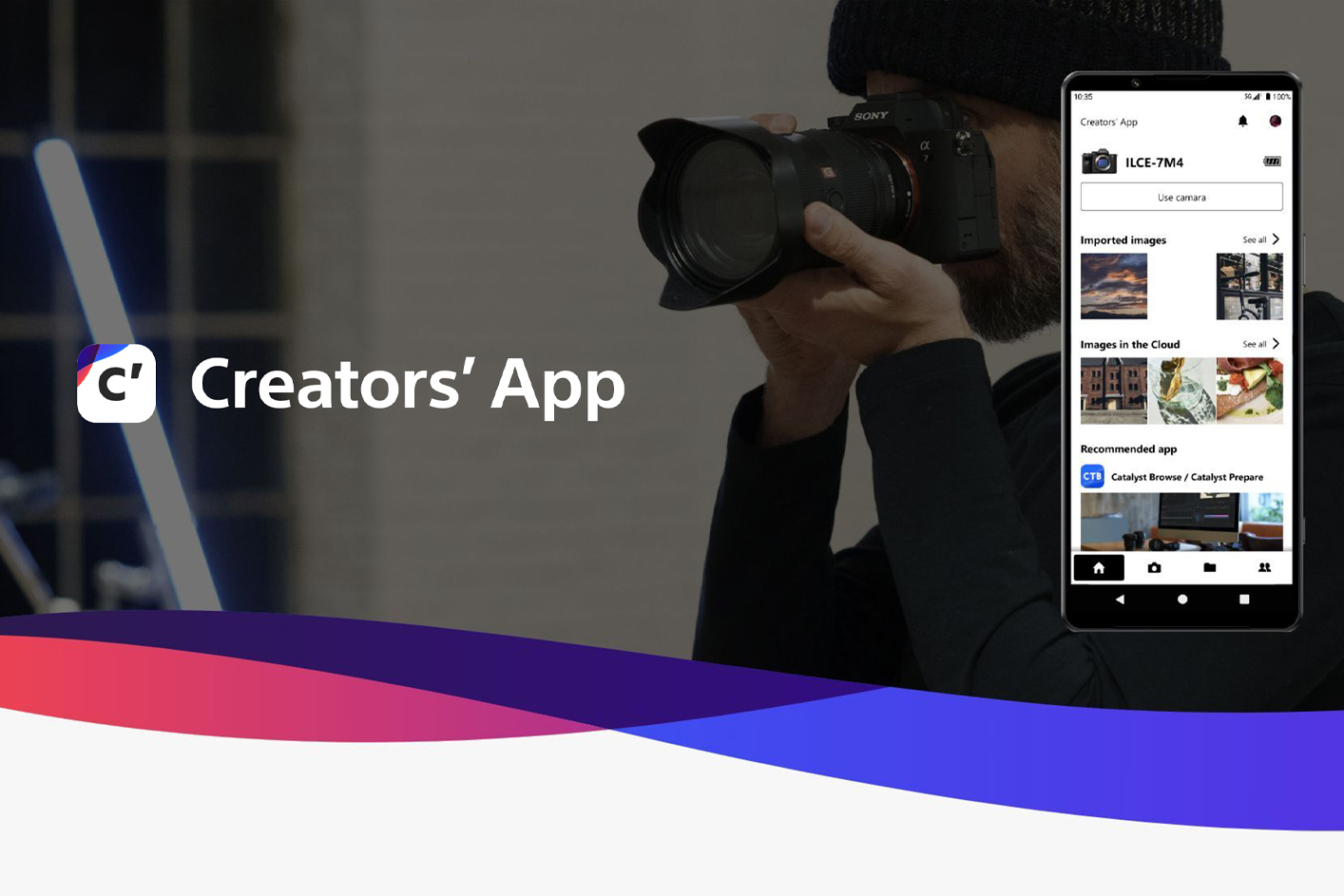 „Creators' App“ logotipas