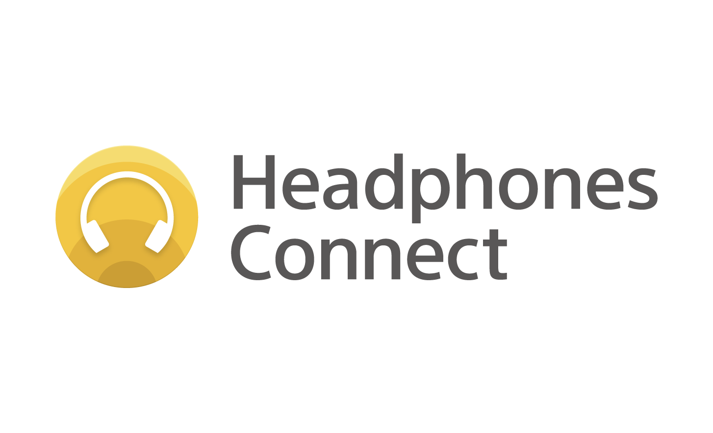 „Headphones Connect“ logotipo vaizdas