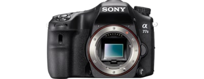 SLR skaitmeninis fotoaparatas su APS-C CMOS jutikliu α77 II | Sony 