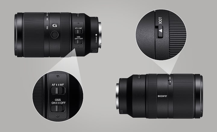 E 70–350 mm F4.5–6.3 G OSS | SEL70350G | Sony Lithuania