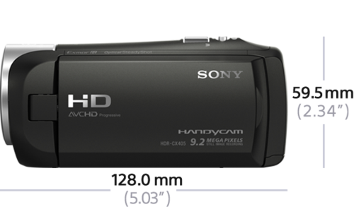 Maža rankinė HD vaizdo kamera | HDR-CX405 | Sony Lithuania