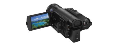 4K HDR vaizdo kamera su sparčiu hibridiniu AF | 4K „Handycam“ FDR