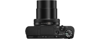 RX100 V aukščiausios klasės kompaktinis fotoaparatas su 1.0 tipo