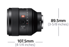FE 85 mm F1.4 GM nuotrauka