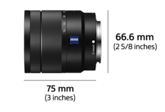 SEL1670Z | α objektyvai | Sony Lithuania